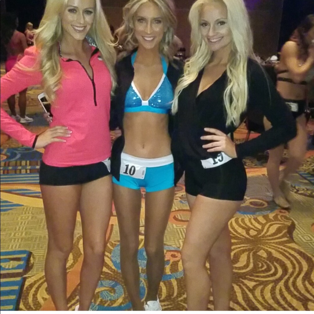 Two piece cheer outfit